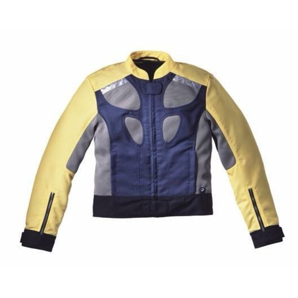 BMW Motorrad Airflow 2 Men’s Riding Jacket Removable Armor Shoulder Pads Sz 44R/
